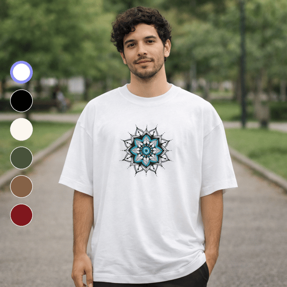 Camiseta Oversized Olho Grego – 