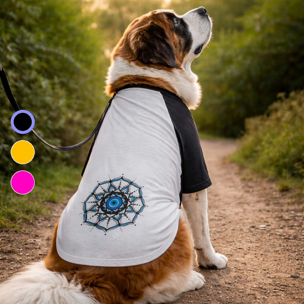 Nome do produto: Camiseta Pet Dog Olho Grego – \