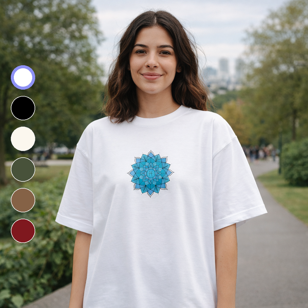 Nome do produto: Camiseta Oversized Peixes