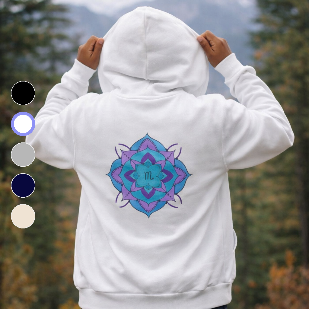 Nome do produto: Moletom Com Zíper Escorpião