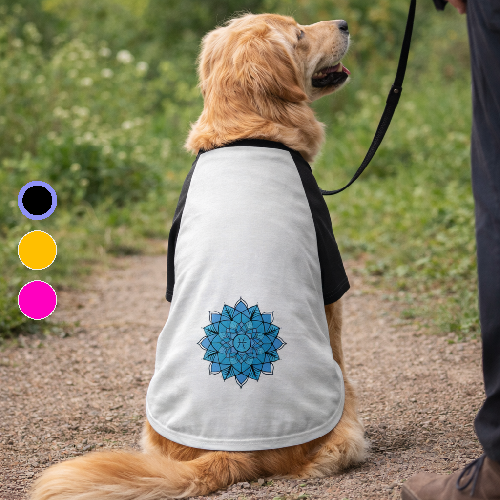 Nome do produto: Camiseta Pet Dog Peixes