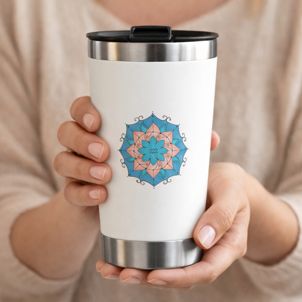 Nome do produto: Copo Térmico Aquário