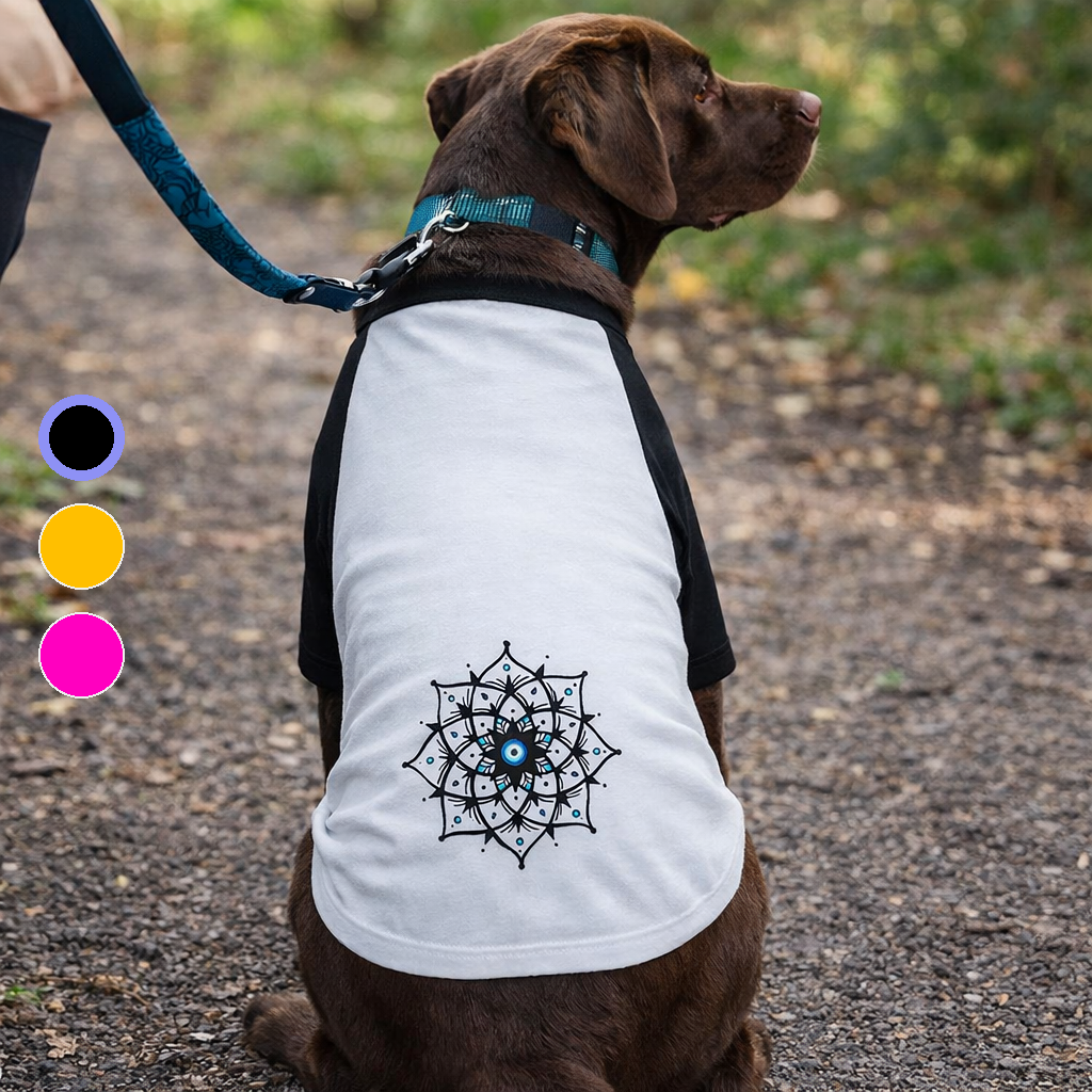 Nome do produto: Camiseta Pet Dog Olho Grego – \