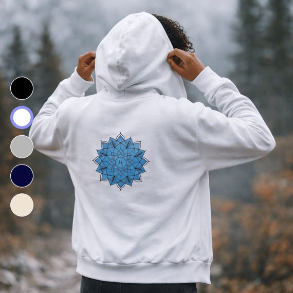 Moletom Com Zíper Peixes