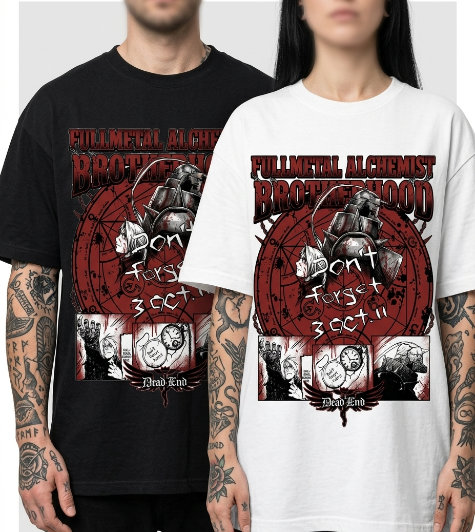 Nome do produto: Camiseta Fullmetal Alchemist \