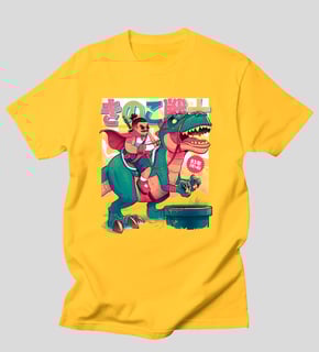 Nome do produto Mushroom Warrior & Dinosaur