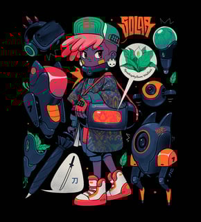 Nome do produto Umbrella & Plants