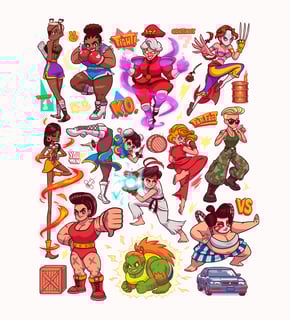 Nome do produto Seet Fighters