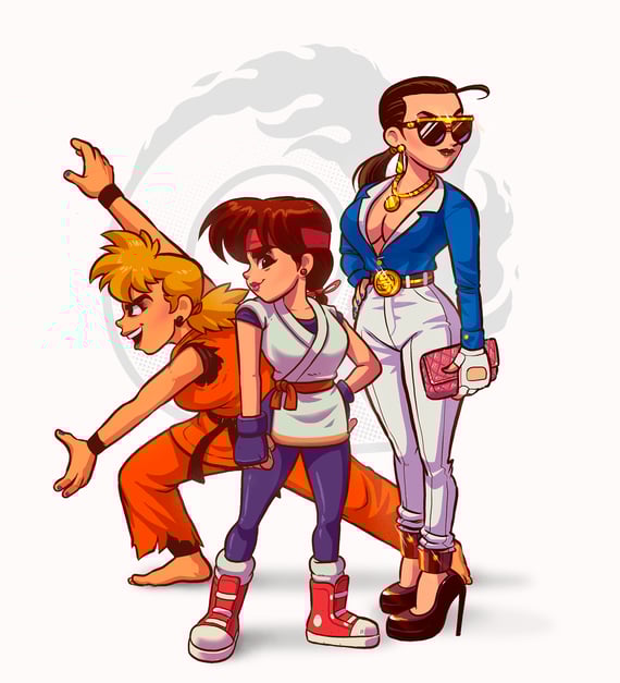 QOF Art of fight team