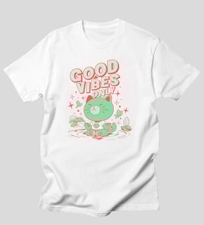 Nome do produto Good vibes Only