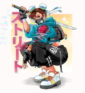 Nome do produto Street Samurai