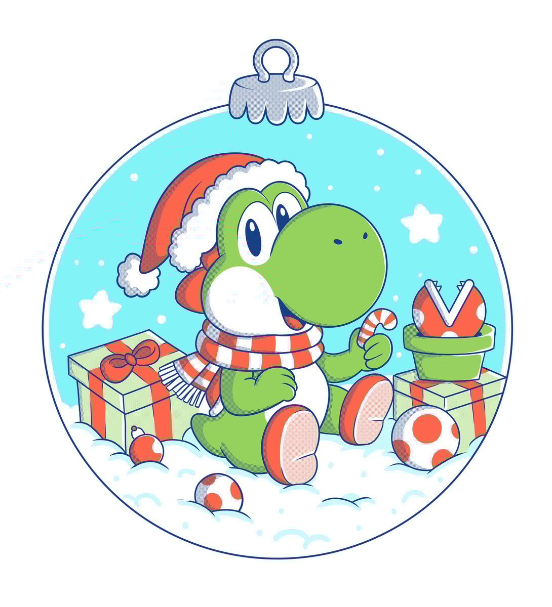Nome do produto: Dino Christmas