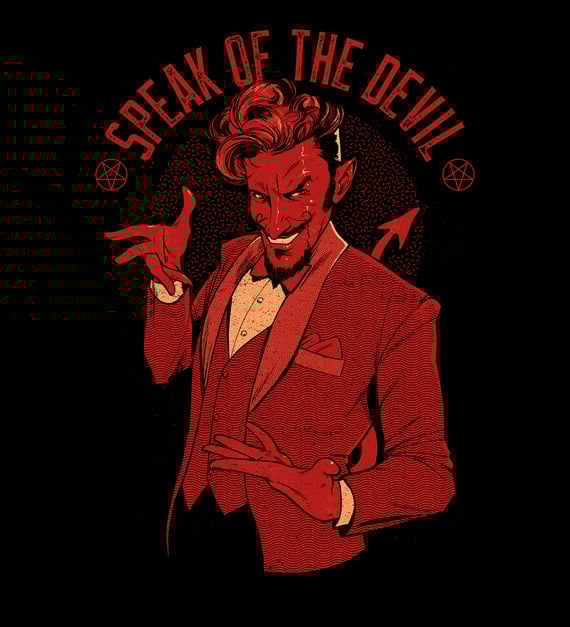 Speak of the devil