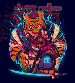 Nome do produto Cyber Samurai Tiger