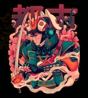 Nome do produto Cyber Sakura Samurai