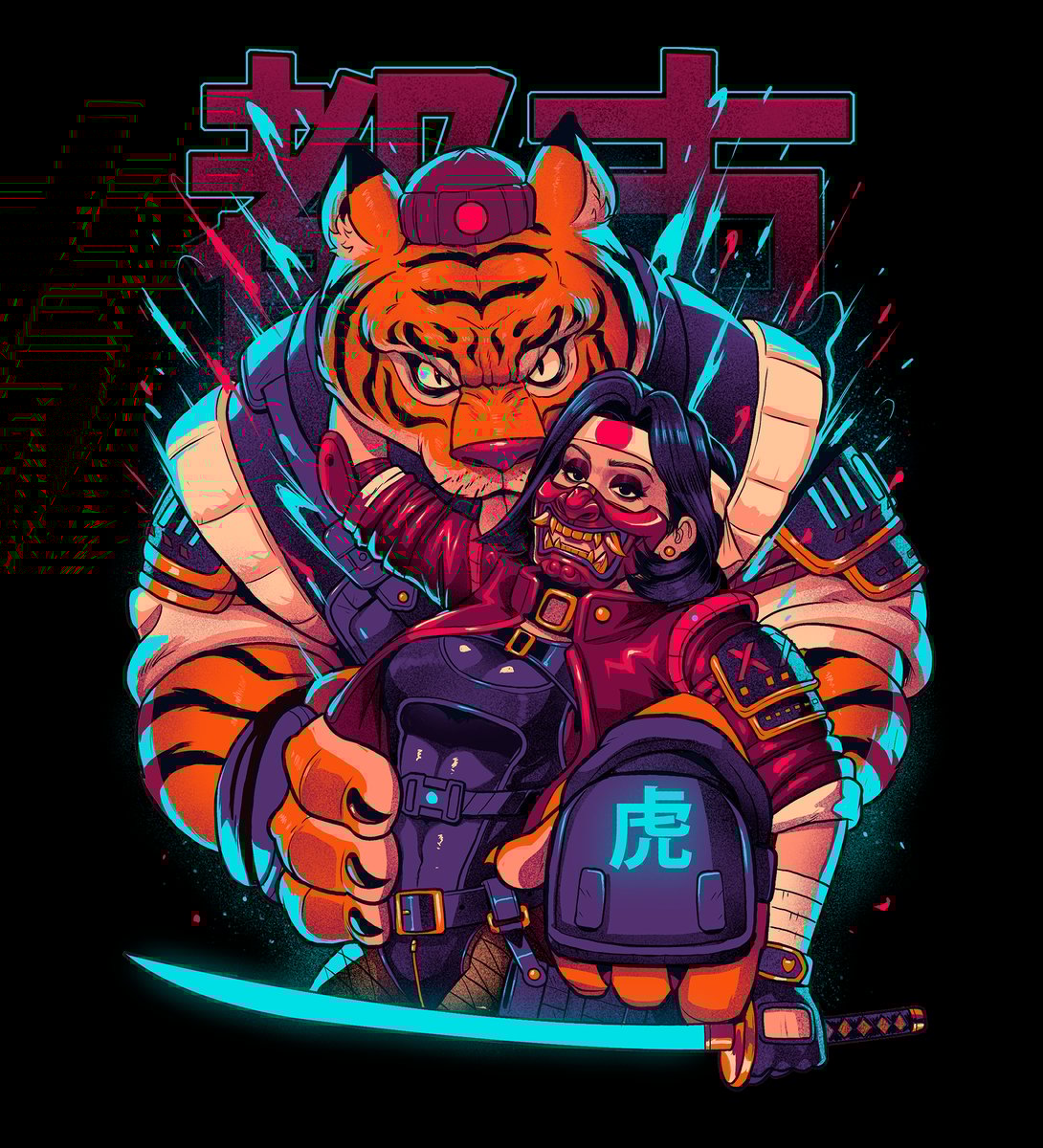 Nome do produto: Cyber Samurai Tiger