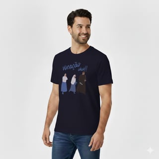 Nome do produto Camiseta “Vocação Oh Oh” – Alegria, Fé