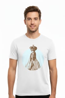 Nome do produto Camiseta Nossa Senhora – Fé, Proteção e Devoção Católica