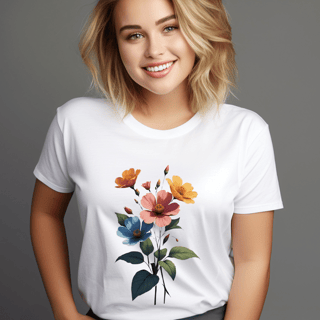 Nome do produto Camiseta Prime Flores Silvestre