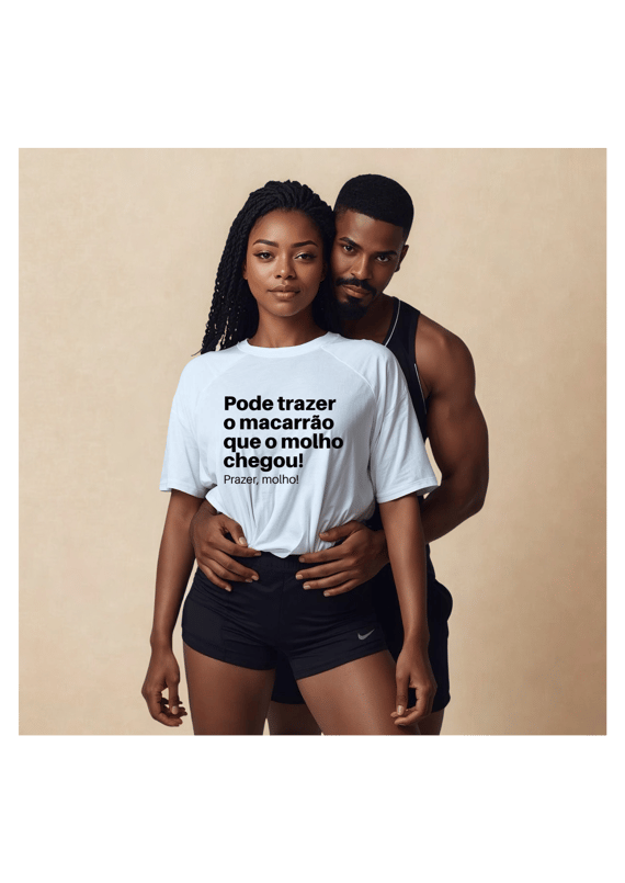 T-Shirt Molho branca