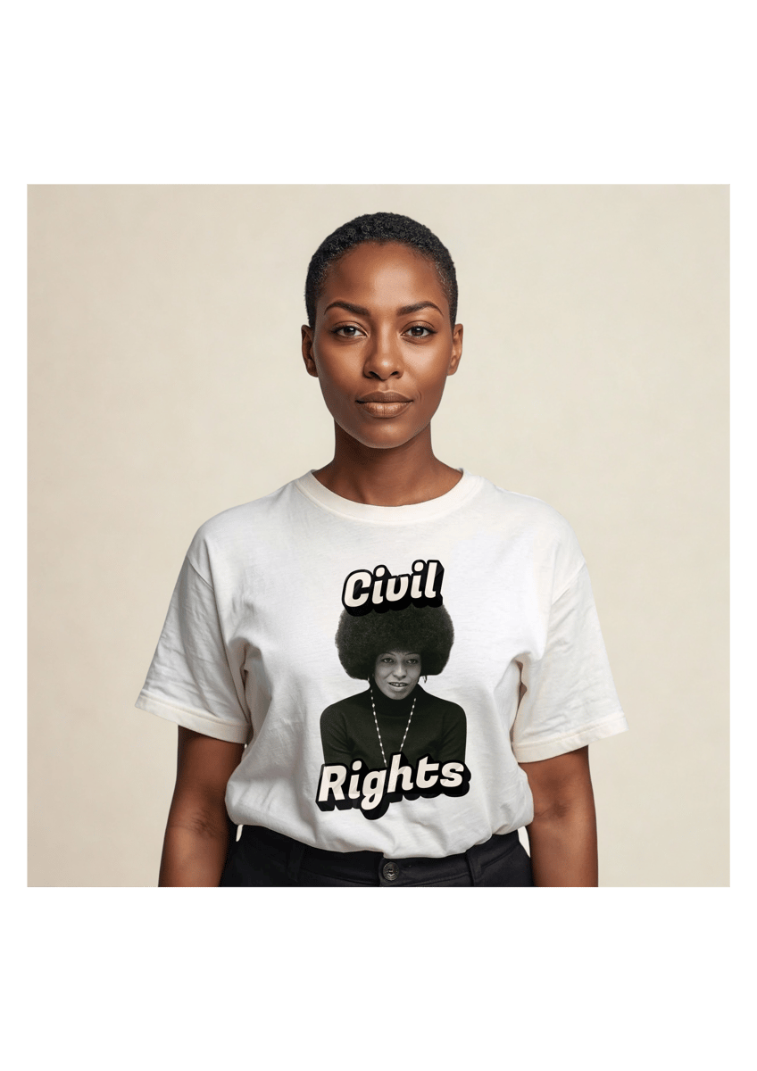 Nome do produto: T-shirt Civil Rights Ângela