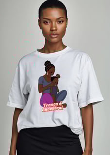 Nome do produtoT-shirt Trança é Ancestral