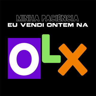 Paciência vendida na OLX