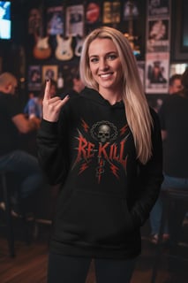 Nome do produtoRe-Kill Banda - Moletom Canguru