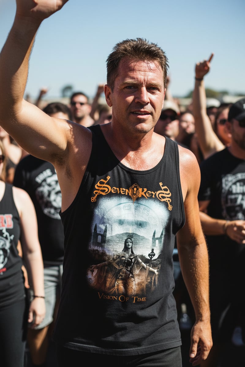 Nome do produto: Seven Keys - Vision Of Time - Regata Qualitty