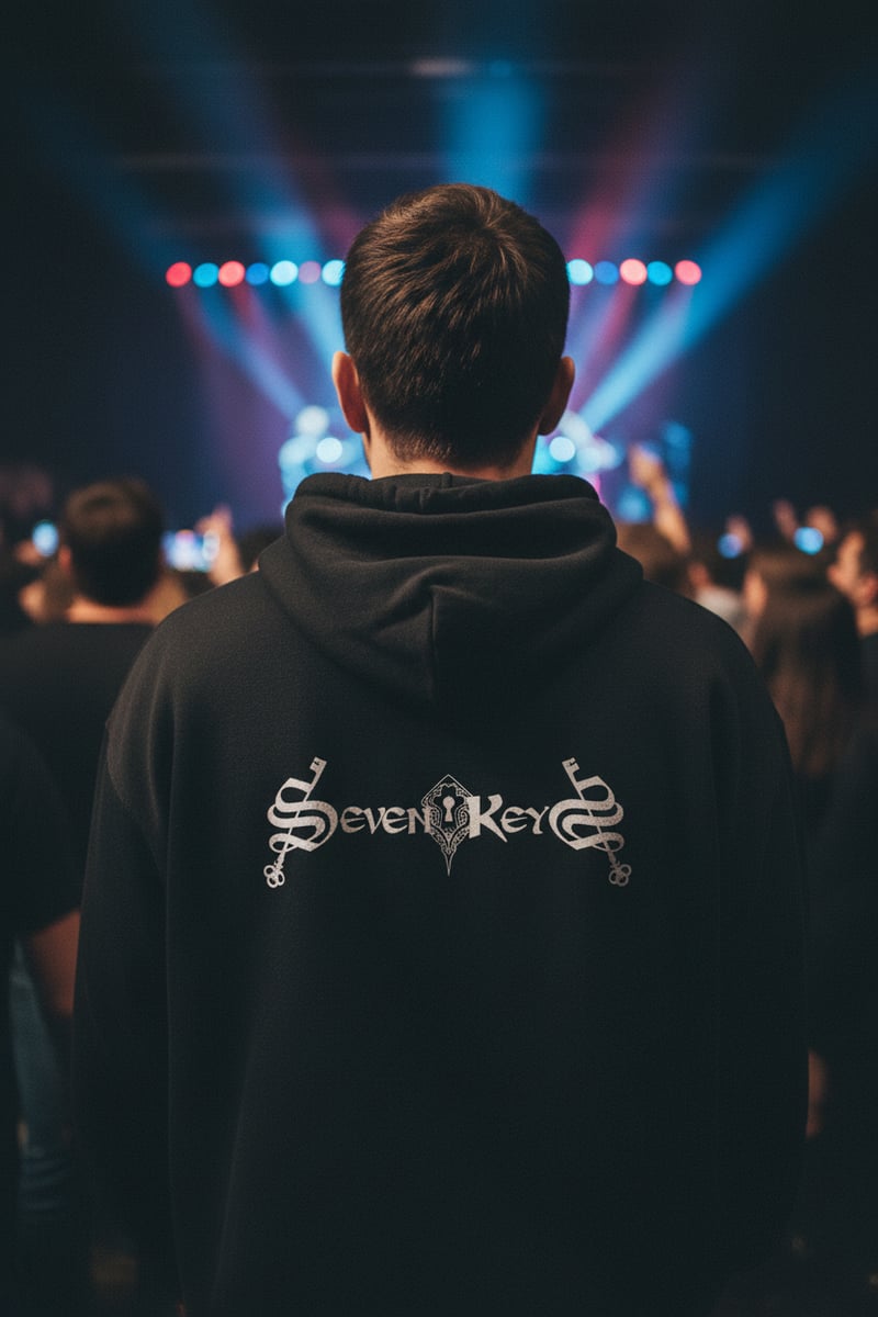 Nome do produto: Seven Keys - Banda - Moleton com Zíper