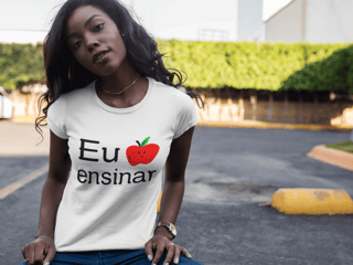 Camiseta padrão feminina: 