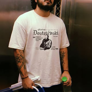 Dostoievski Camisa Oversized