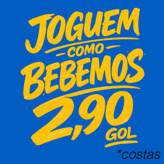 Nome do produto Camiseta Seleção Brasil Joguem como bebemos!