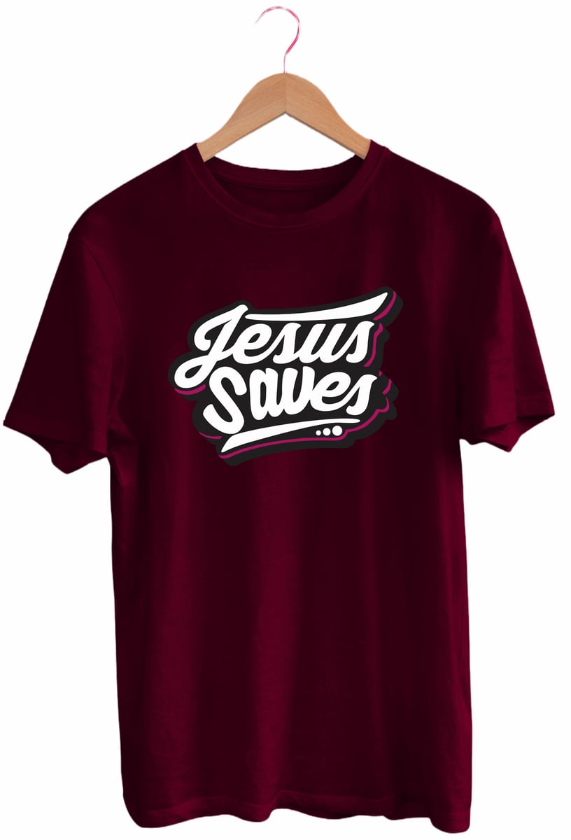 Nome do produto: Camiseta Jesus Salva