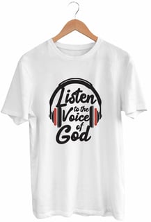 Nome do produto Camiseta Ouça a Voz de Deus