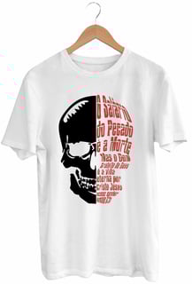 Nome do produto Camiseta O Salário do Pecado é a Morte