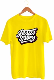 Nome do produto Camiseta Jesus Salva