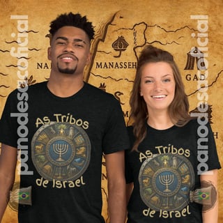 Nome do produto Camiseta AS TRIBOS DE ISRAEL (PT-BR)