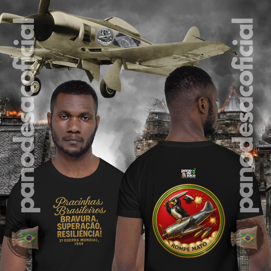 Nome do produto: Camiseta ROMPE MATO Unissex (versão PT-BR)