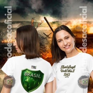 Nome do produto Camiseta CORAÇÃO DO BRASIL Baby Long