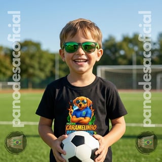 Camiseta Infantil CARAMELINHO PATRIOTINHA (2 a 8 anos)