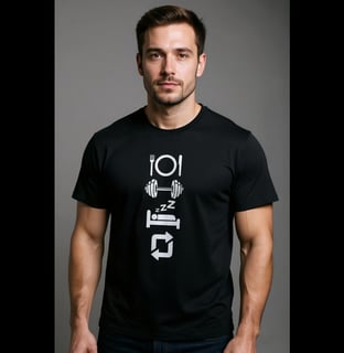 Nome do produto Eat • Train • Sleep • Repeat