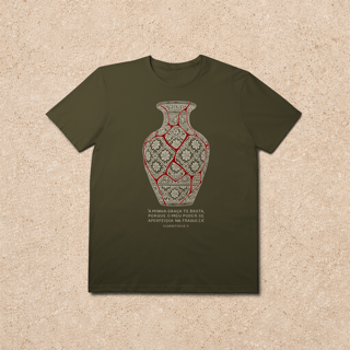 Nome do produto Camiseta Prime Beleza na fraqueza