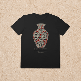 Nome do produto Camiseta Prime Beleza na fraqueza