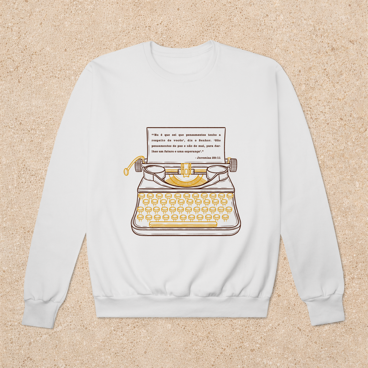 Nome do produto: Moletom Pensamentos de paz