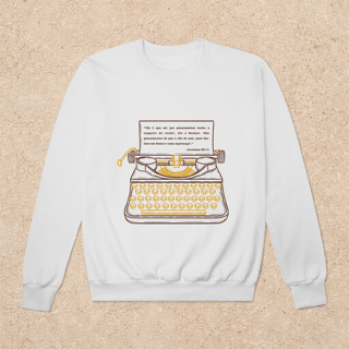 Nome do produto Moletom Pensamentos de paz