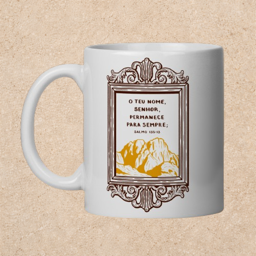 Nome do produto: Caneca Salmo 135