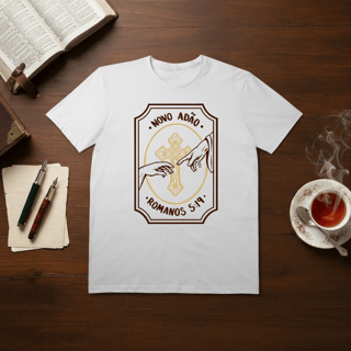 Nome do produto Camiseta Clássica - Novo Adão