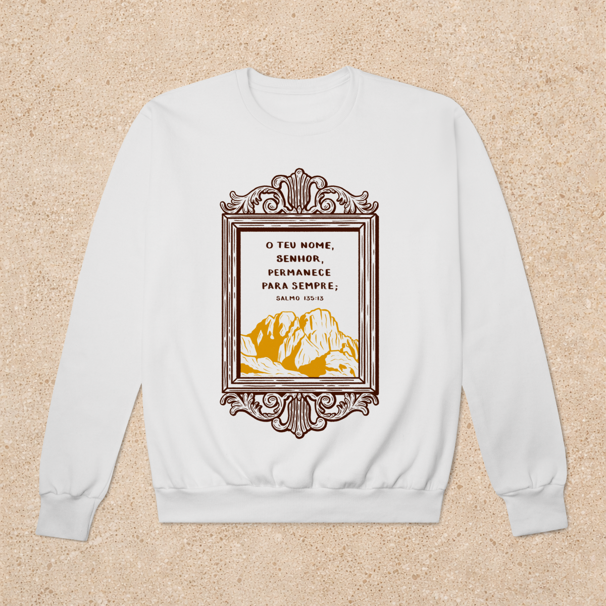 Nome do produto: Moletom Salmo 135