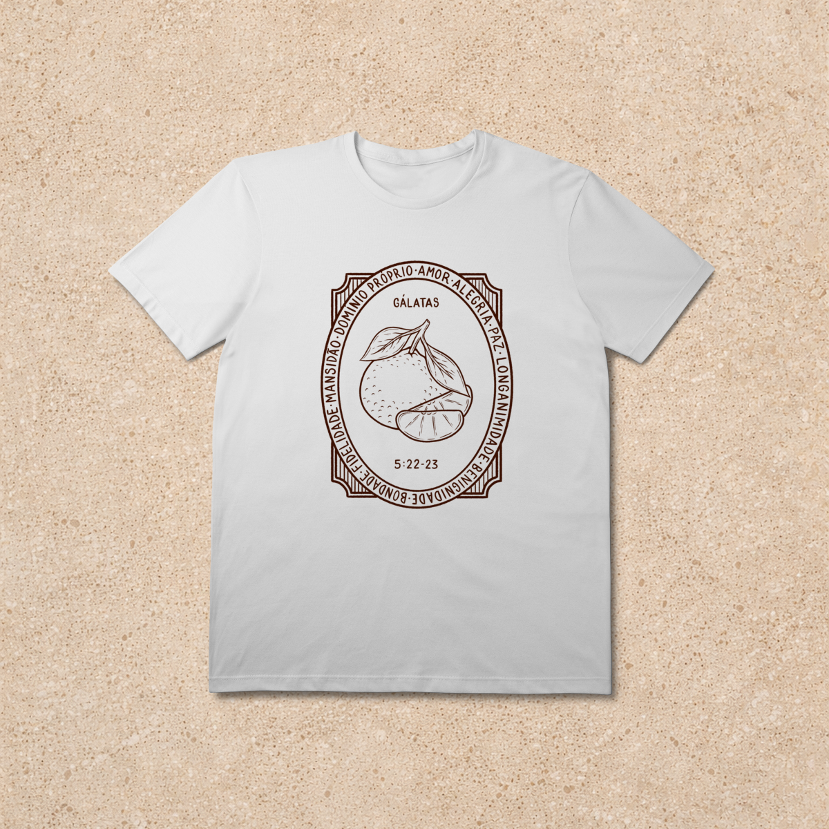 Nome do produto: Camiseta Prime Fruto do Espírito